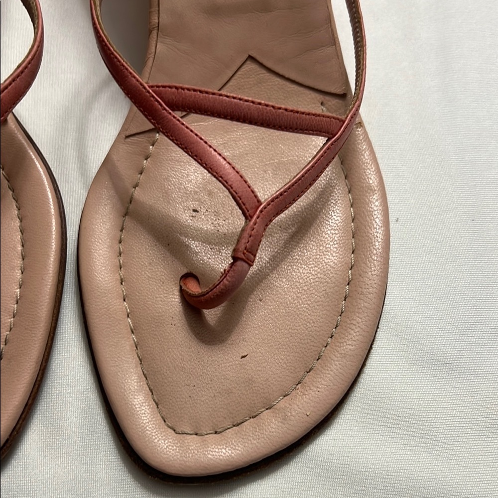 Vintage Manolo Blahnik Pink Sandals - Picture 7 of 7
